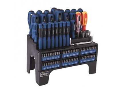 Scheppach SDB 100-2 sada 100 ks šroubováků a bitů