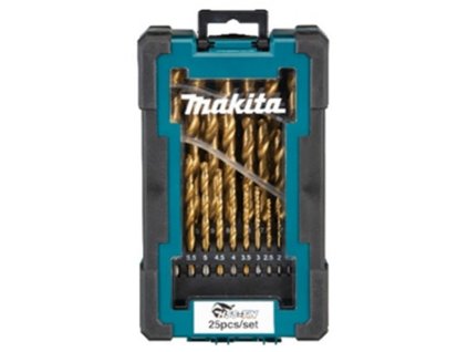 MAKITA SADA VRTÁKOV HSS-TIN 25 KS (D-72235-6)