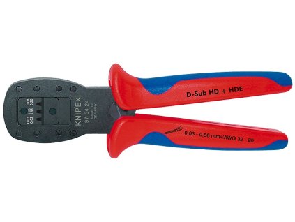 KNIPEX Lisovacie kliešte na miniatúrne konektory-paralelné lisovanie 190 SERVIS EXCLUSIVE