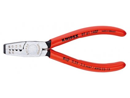 KNIPEX Lisovacie kliešte na koncove dutinky 145