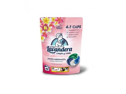 Kapsule na pranie Lavandera, jasmín & bergamot, 46 ks