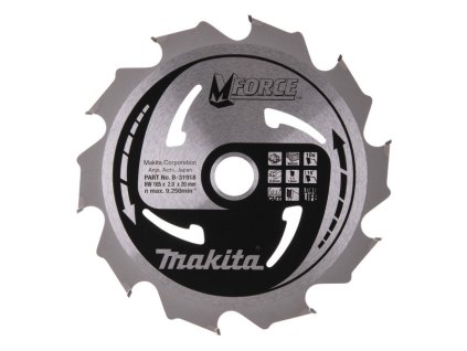 MAKITA KOTÚČ PÍLOVÝ 165 x 20 mm 10 z
