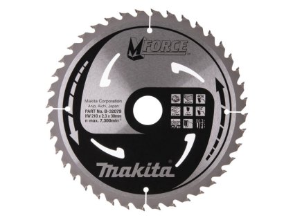 MAKITA KOTÚČ PÍLOVÝ 210 x 30 mm 40 z