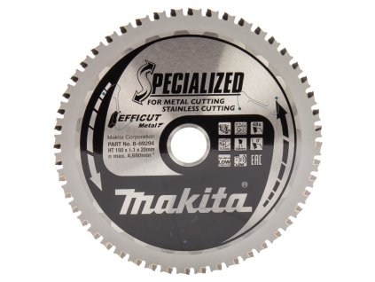 MAKITA KOTÚČ PÍL. KOV EFFICUT 150 x 20 mm 48 z