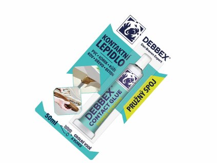 Kontaktné lepidlo 50ml, bledožlté, Den Braven