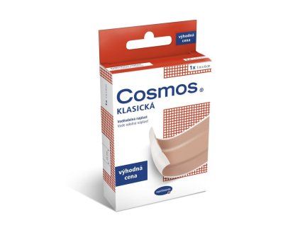 Náplasť Cosmos, klasická, textilná, vodeodolná, 1 m x 6 cm