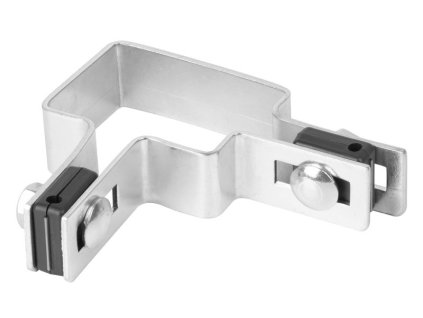 Objímka Strend Pro EUROSTANDARD, 60x40 mm, rohová, pozinkovaná, na hranatý stĺpik