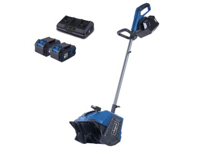 Scheppach BC-SNB410-X-SET XL2 2x 20 V IXES aku snehová fréza + 4Ah batéria + nabíjačka 4,5 A