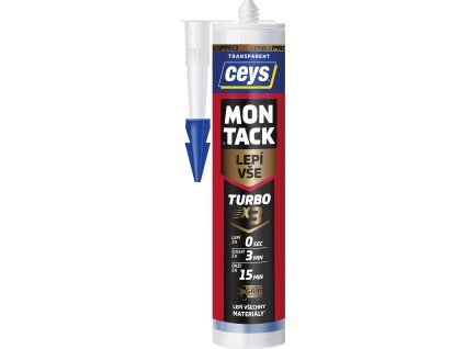 Lepidlo Ceys MONTACK lepí všetko Turbo, transparent, 290 ml