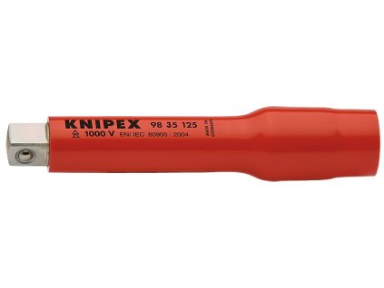 KNIPEX Predĺženie S vnútorným / vonkajším štvorhranom 3 / 8 "alebo 1 / 2" 125  SERVIS EXCLUSIVE
