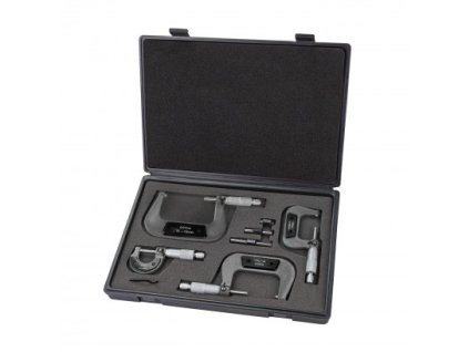 DEMA Mikrometre 0-100 mm, 4-dielna sada 94184