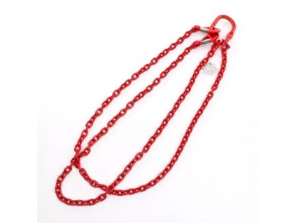 DEMA Dvojitá lesnícka / žeriavová reťaz 8 mm 2x2 m