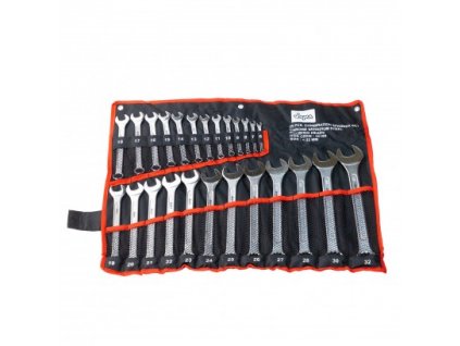 DEMA Očko-vidlicové kľúče v obale, 25-dielna sada