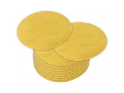 DEMA Brúsny papier pre excentrickú brúsku 115 mm P320, 10 ks