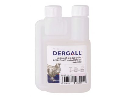 DERGALL® 100 ml, prostriedok proti parazitom, na hydinu