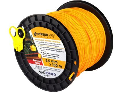 Silon ProCom Plus, na kosenie, 3.0 mm, hranatý, Spool 100 m