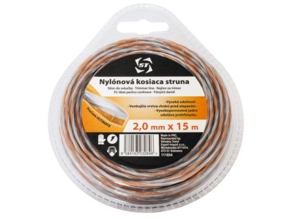 Silon na kosenie ProCom Ultimate 2,4 mm, hranatý, L-15 m