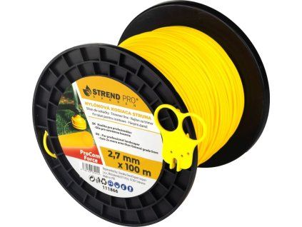 Silon na kosenie ProCom Force 2,7 mm, okrúhly, Spool 100 m