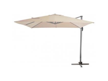 DEMA Alu závesný slnečník štvorcový 300x300 cm Verona, béžový