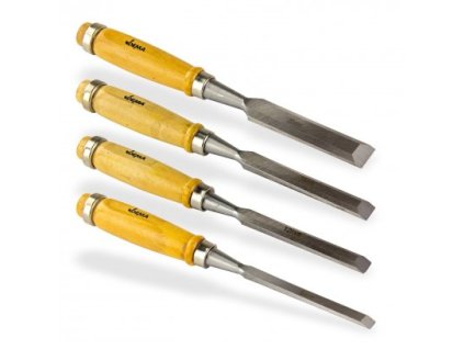 DEMA Stolárske dláta 8/12/14/20 mm, 4-dielna sada