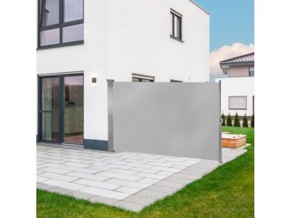 DEMA Vertikálna markíza bočná 160x300 cm, sivá