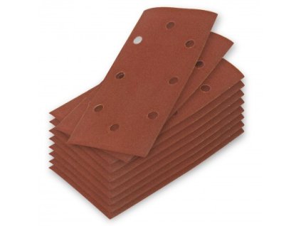 DEMA Brúsny papier pre vibračnú brúsku 93x185 mm K120, 10 ks