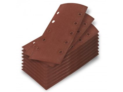 DEMA Brúsny papier pre vibračnú brúsku 115x230 mm K180, 10 ks