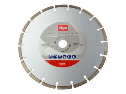 DEMA Diamantový rezný kotúč segmentovaný 230 mm DDT230S