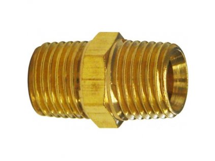 Dvojitá vsuvka 1/4" AG x 1/4" AG