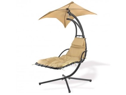 DEMA Závesné kreslo Orlando, béžové