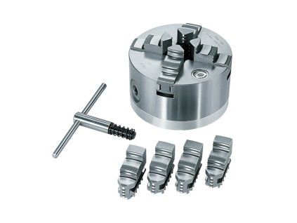 Scheppach štvorčeľusťové skľučovadlo 125 mm (4ks)