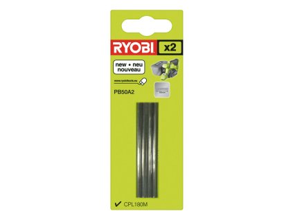 Ryobi PB 50 A2 sada nožov do hoblíka (2 ks) CPL 180 MHG