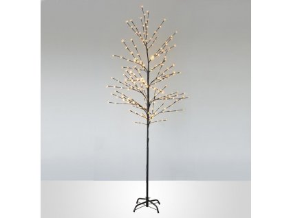 Strom MagicHome Cherry Tree,192 LED teplá biela, jednoduché svietenie, 230 V, 50 Hz, IP44, exteriér,