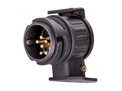 Adaptér zásuvky ťažného zariadenia z 13 pin na 7 pin 50 mm