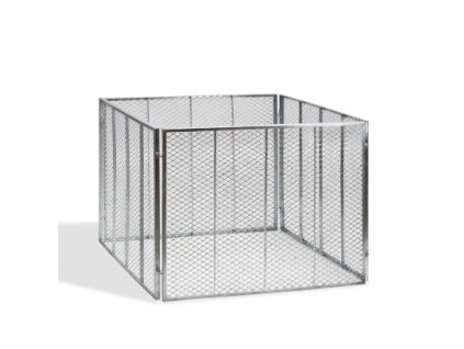 DEMA Kovový kompostér 106x106x81 cm