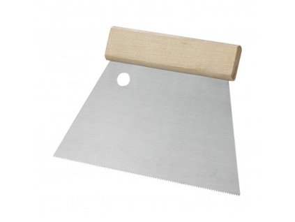 Zúbkovaná stierka A1, 18x13 cm