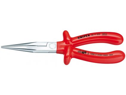 KNIPEX polkruhové kliešte s britmi (úzke ploché kliešte) 200  SERVIS EXCLUSIVE