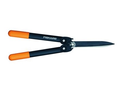 FISKARS Nožnice PowerGear Steel na živý plot so zubovým prevodom (114790)  SERVIS EXCLUSIVE