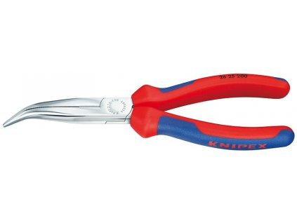 KNIPEX polkruhové kliešte s britmi (úzke ploché kliešte) 200  SERVIS EXCLUSIVE