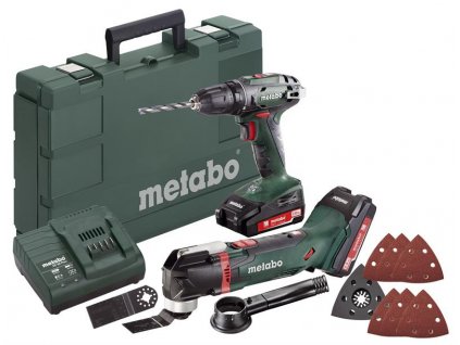 METABO Combo Set 2.6.1 18 V Akumulátorové stroje v sade  SERVIS EXCLUSIVE | Rozšírenie záruky na 3 roky zadarmo