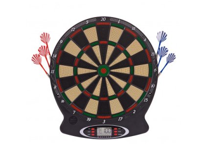 Elektronický terč na šípky s LCD displejom