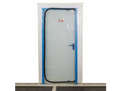 Ochranná fólia na dvere so zipsom 1,1x2,2 m PE