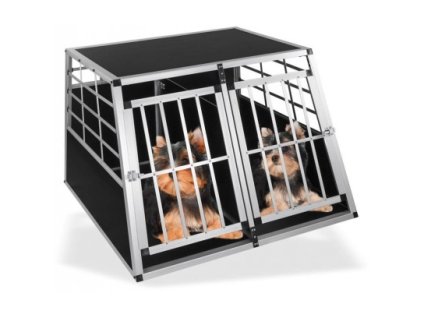 DEMA Prepravná klietka pre psov do auta 105x91x69 cm Bello 2