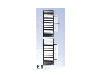 Rolny typ E8 (pro SBM 140-12 a 140-12 E)