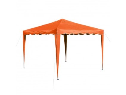 DEMA Záhradný altánok skladací 3x3 m, oranžový