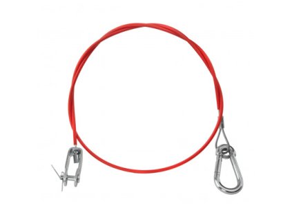 Poistné brzdové lanko na príves 1 m