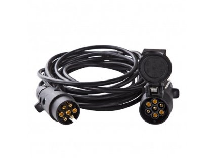 Predlžovací kábel k prívesu 7-pólový, 7x0,5 mm2, 5 m