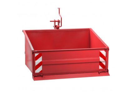 Kontajner zadný 1200 S červený