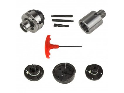 DEMA Mini 4-čeľusťové skľučovadlo, sada