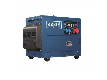 Scheppach SG 5200 D Deiselová elektrocentrála 5 000 W s reguláciou AVR